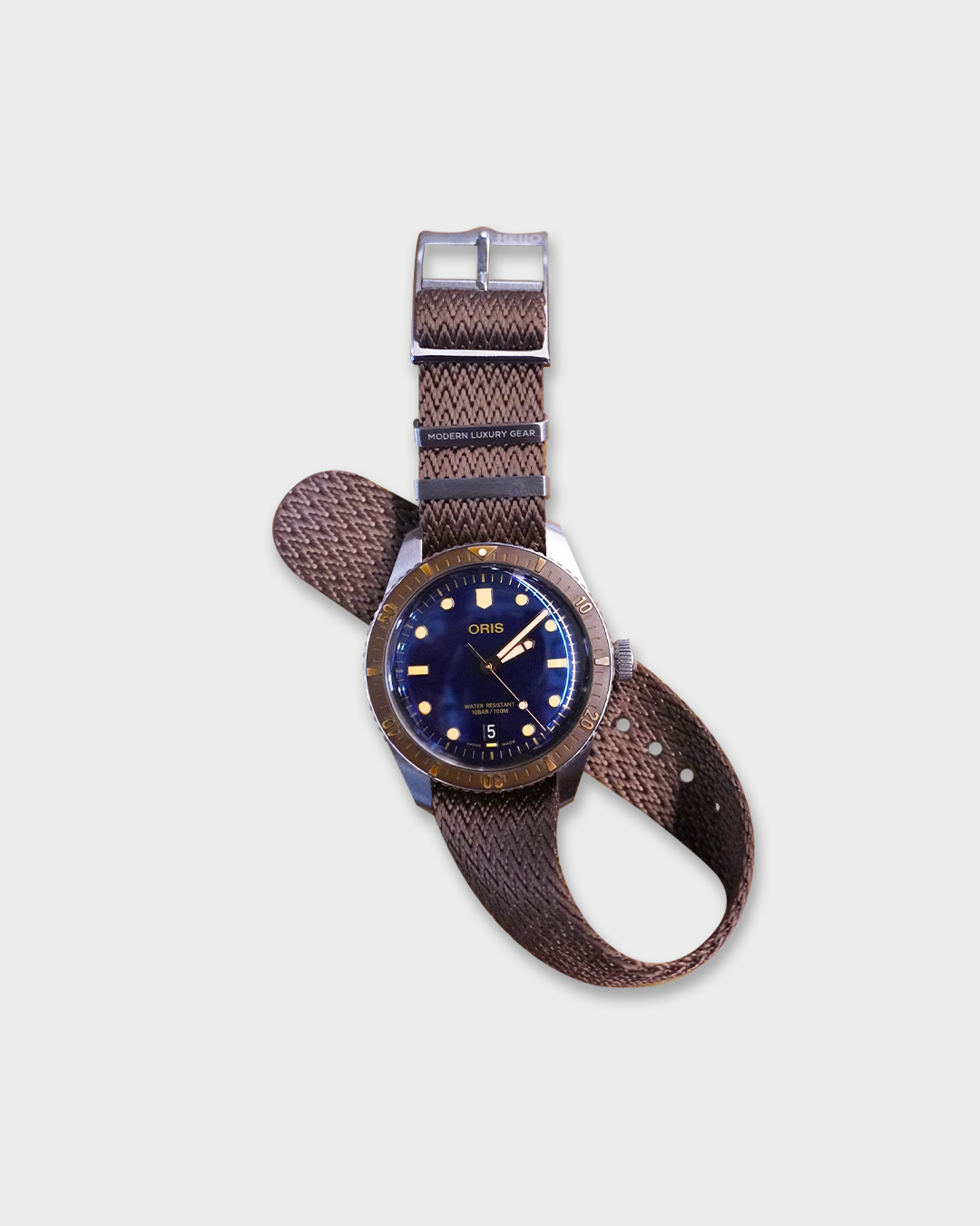 Sandbar Shark__nylon material strap for watch 18mm, 19mm, 20mm and 24mm