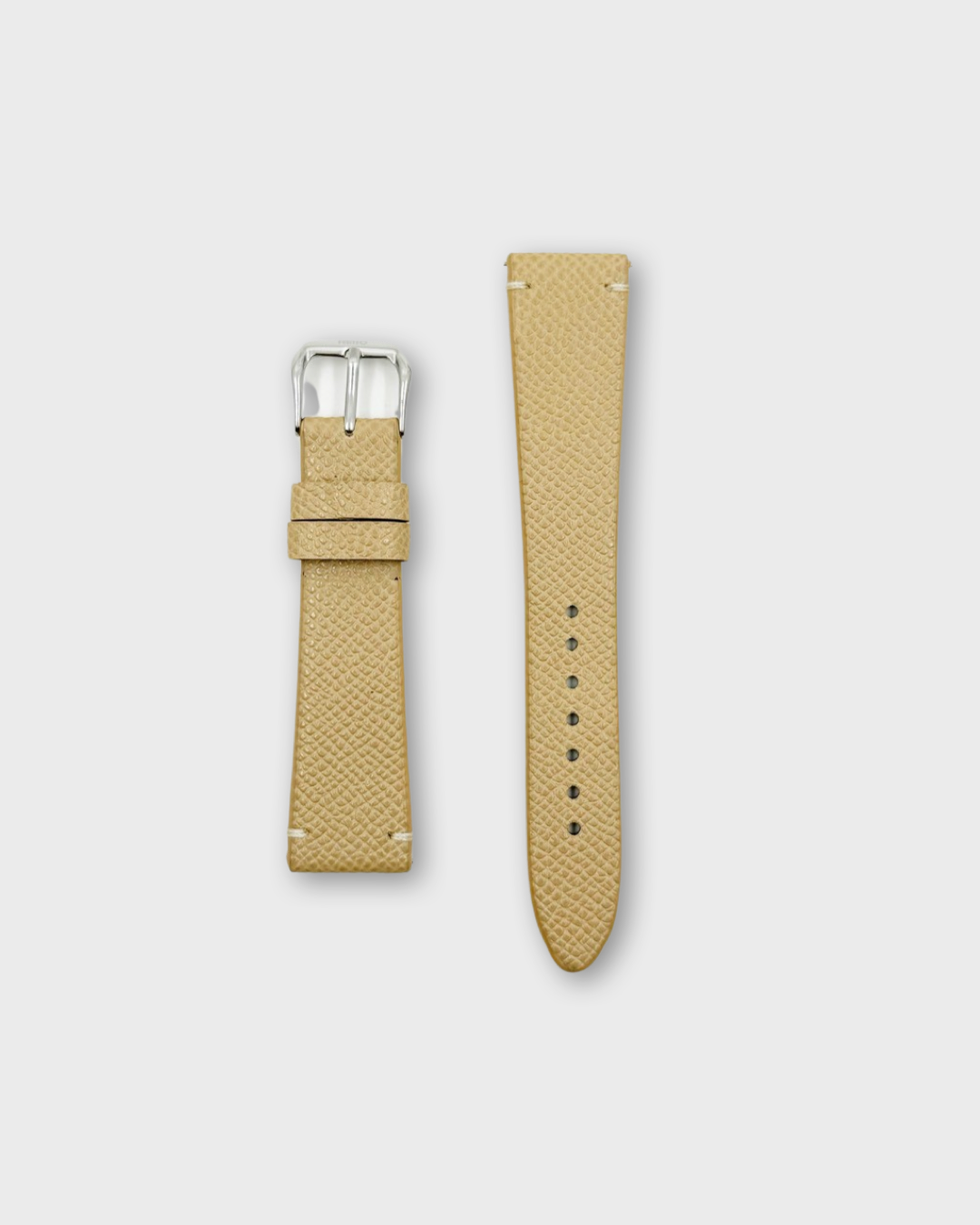 INTRO STRAP - FOR QUARTZ, MECHANICAL & SMART WATCHES [Duo Stitch in Italian Epsom Leather] HEllO