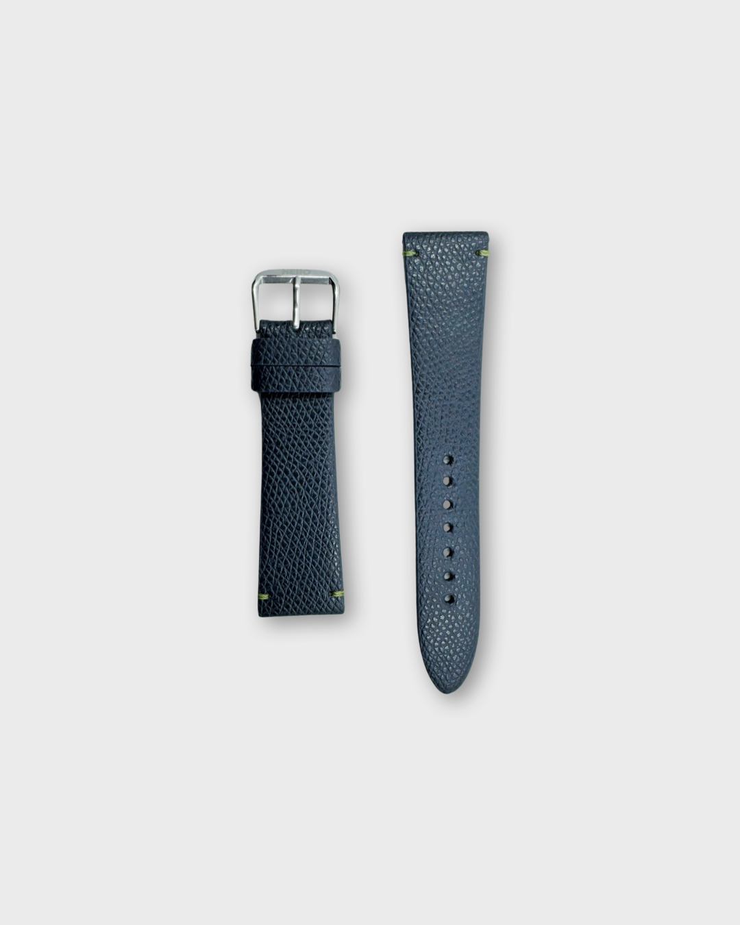 INTRO STRAP - FOR QUARTZ, MECHANICAL & SMART WATCHES [Duo Stitch in Italian Epsom Leather] HEllO