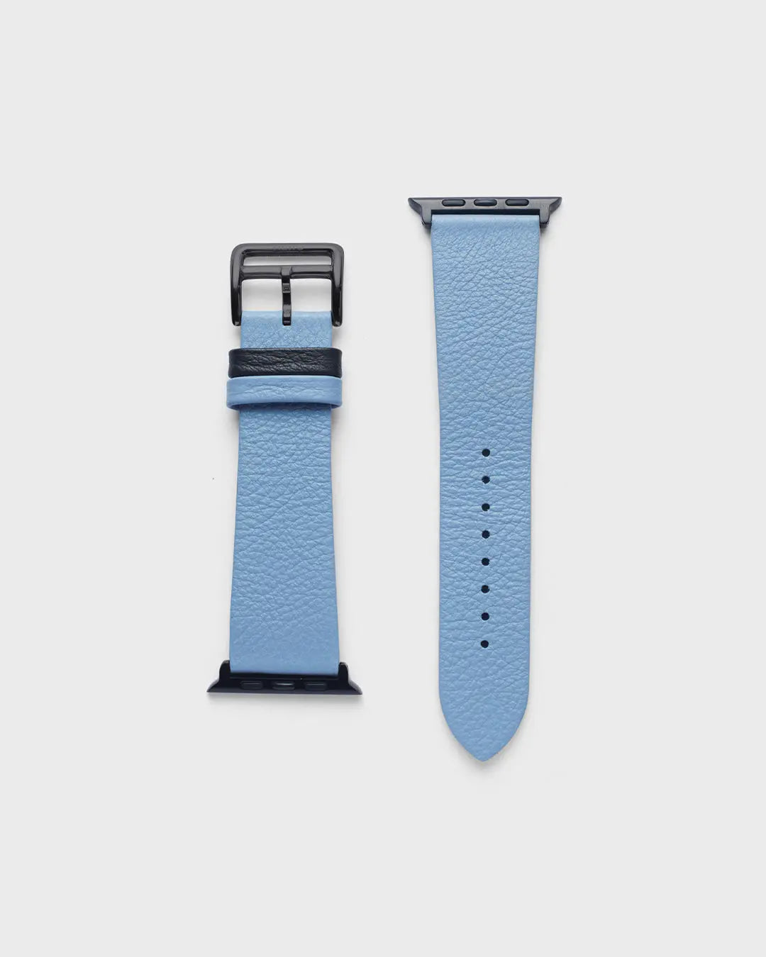 Sky Candy__VIBE STRAP - FOR APPLE WATCH [Seamless in Italian full grain pebble leather] HEllO