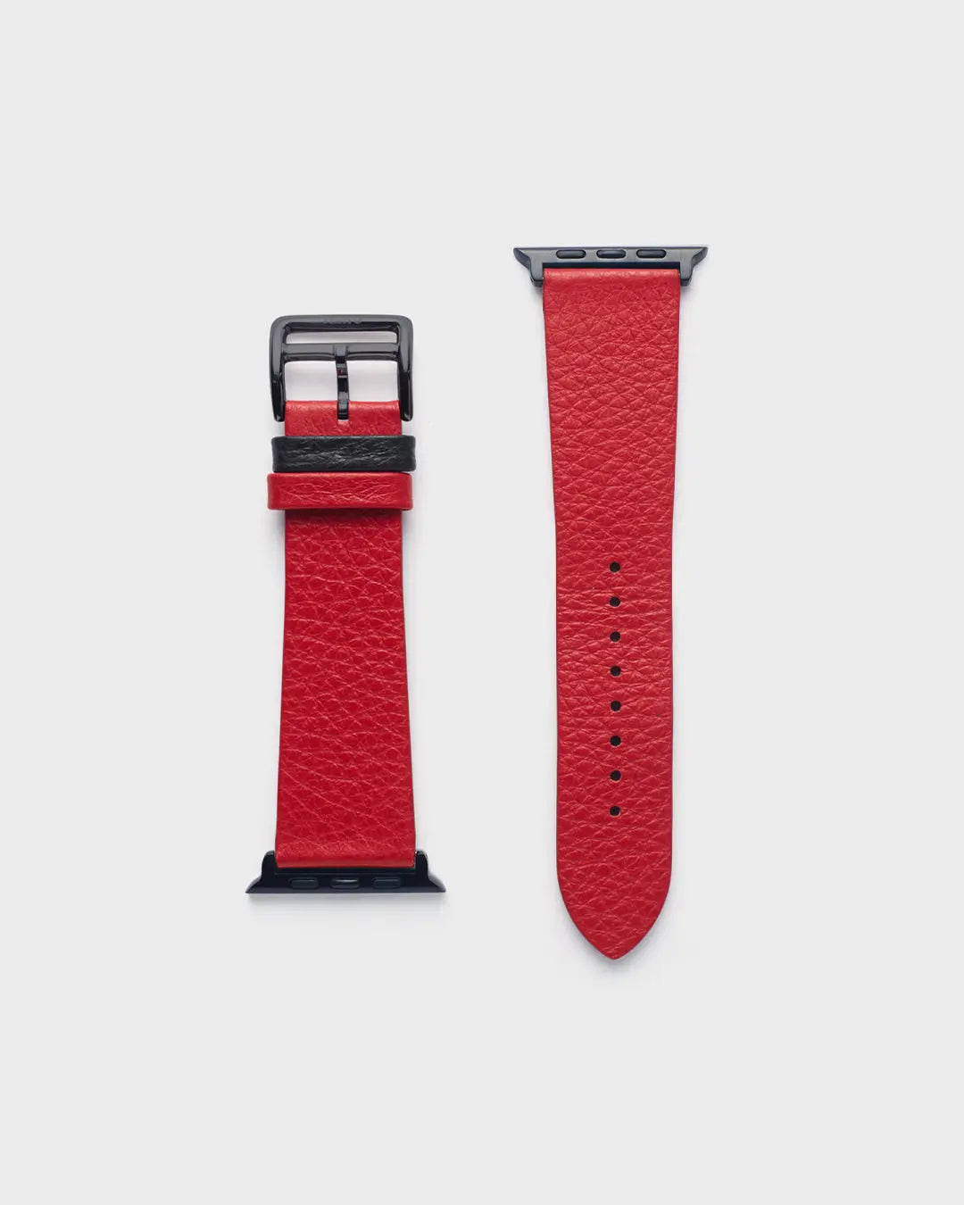 VIBE STRAP - FOR APPLE WATCH [Seamless in Italian full grain pebble leather] HEllO