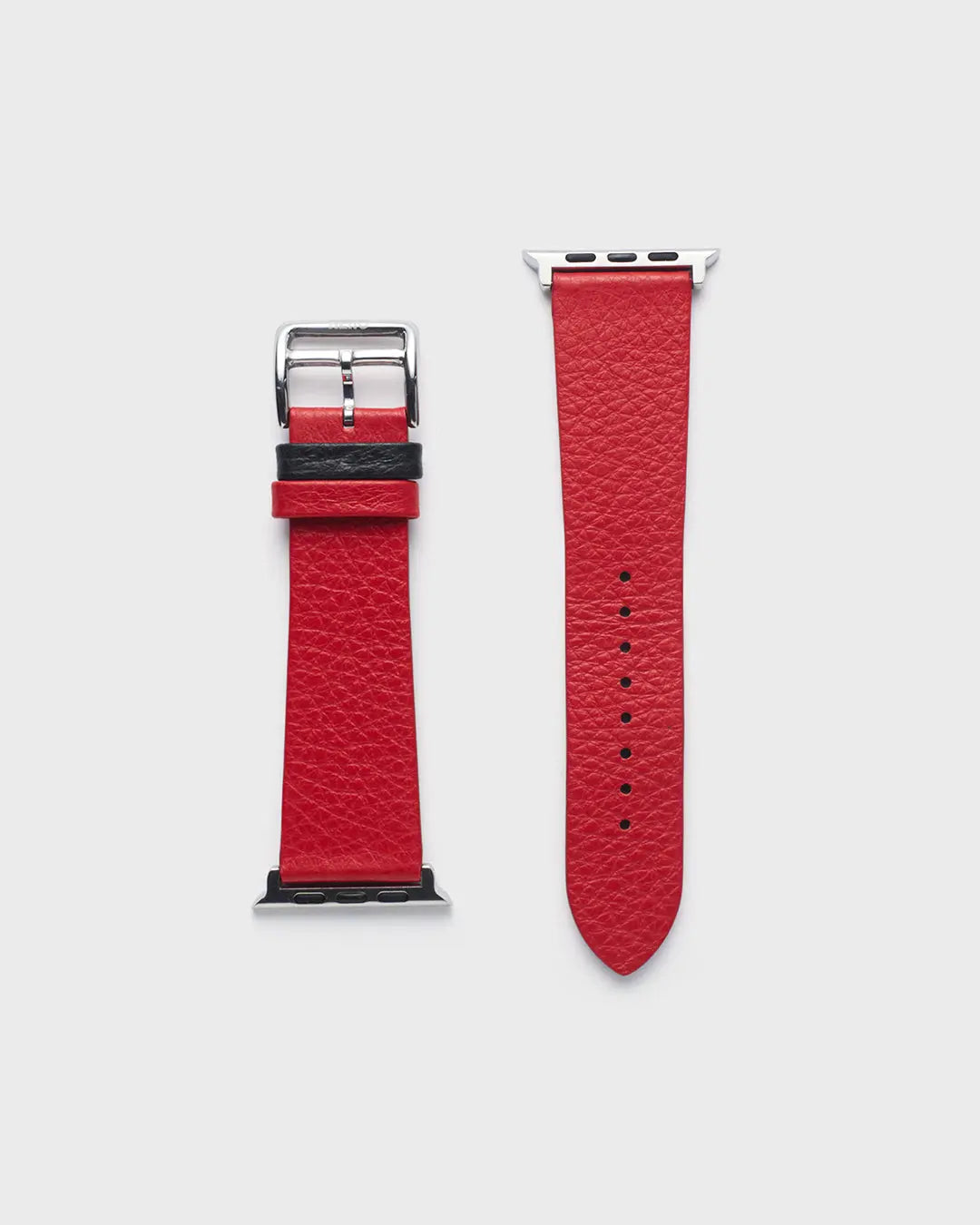 VIBE STRAP - FOR APPLE WATCH [Seamless in Italian full grain pebble leather] HEllO