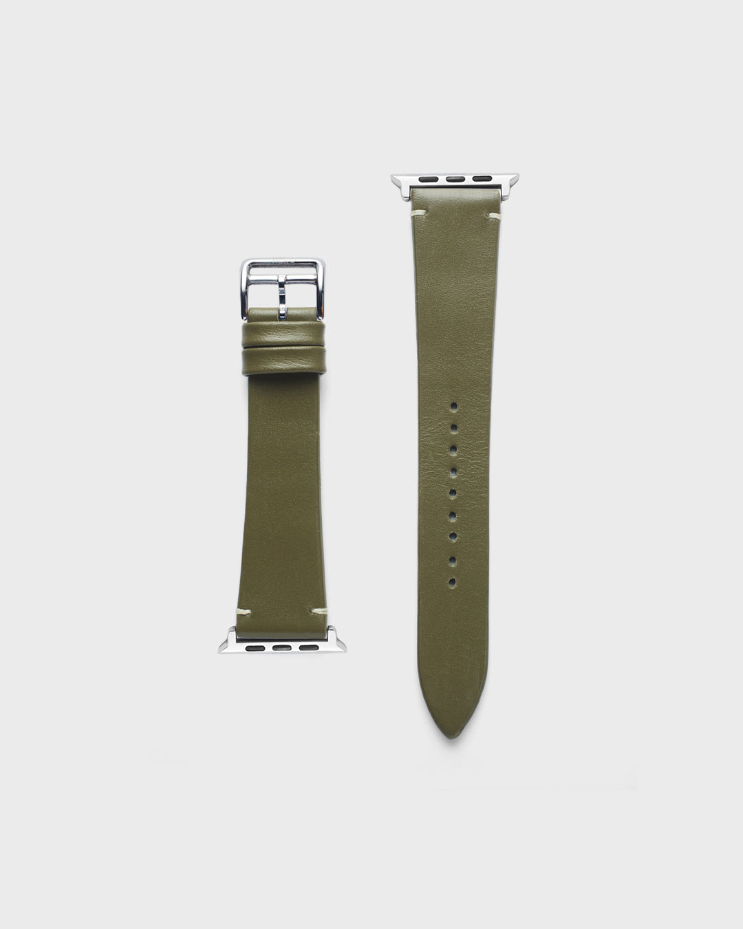 INTRO STRAP - FOR APPLE WATCH [Duo Stitch in Italian Napa Leather] My Store