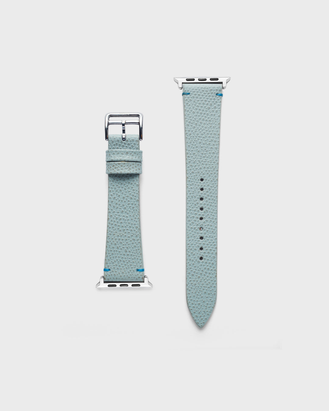 FRESH PEWTER__INTRO STRAP - FOR APPLE WATCH [Duo Stitch in Italian Epsom Leather] My Store