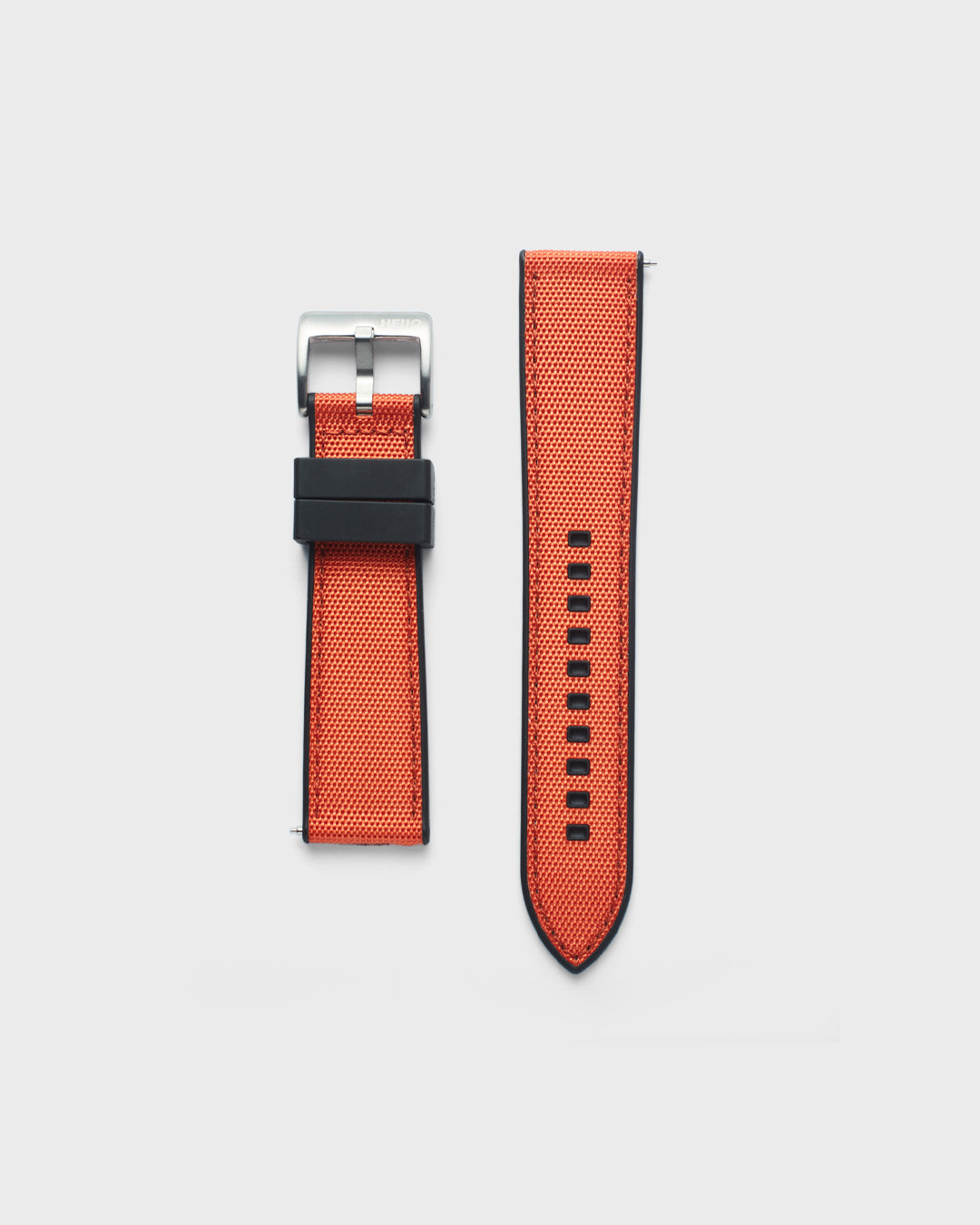 Orange Color 24mm watch strap