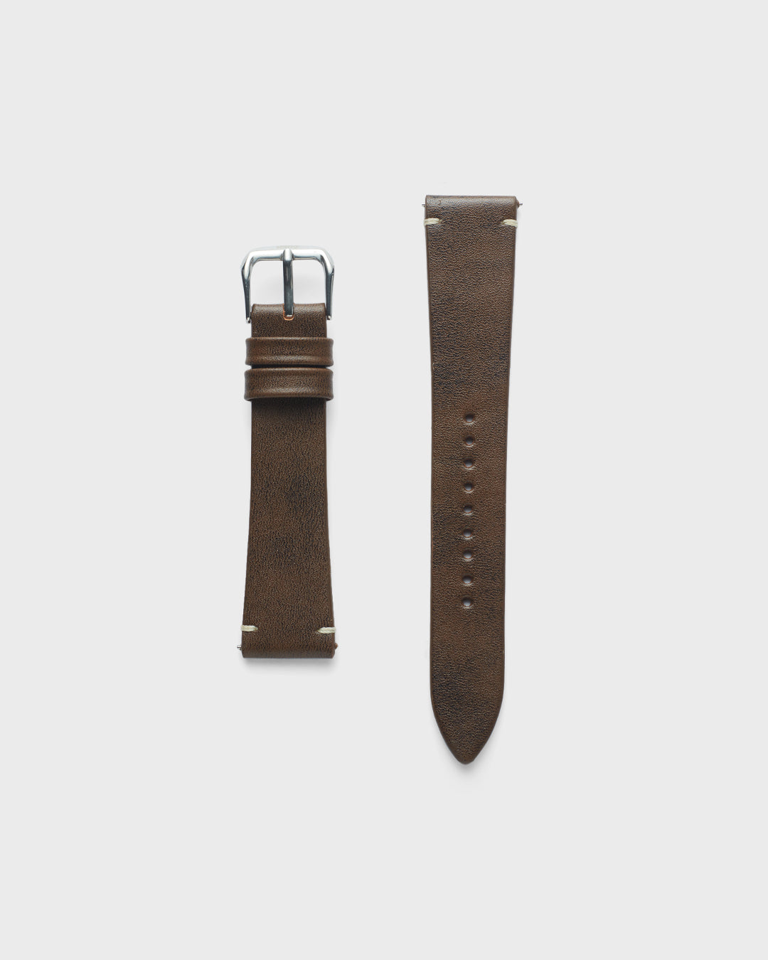 INTRO STRAP - FOR QUARTZ, MECHANICAL & SMART WATCHES [Duo Stitch in Fine Indian Leather] My Store