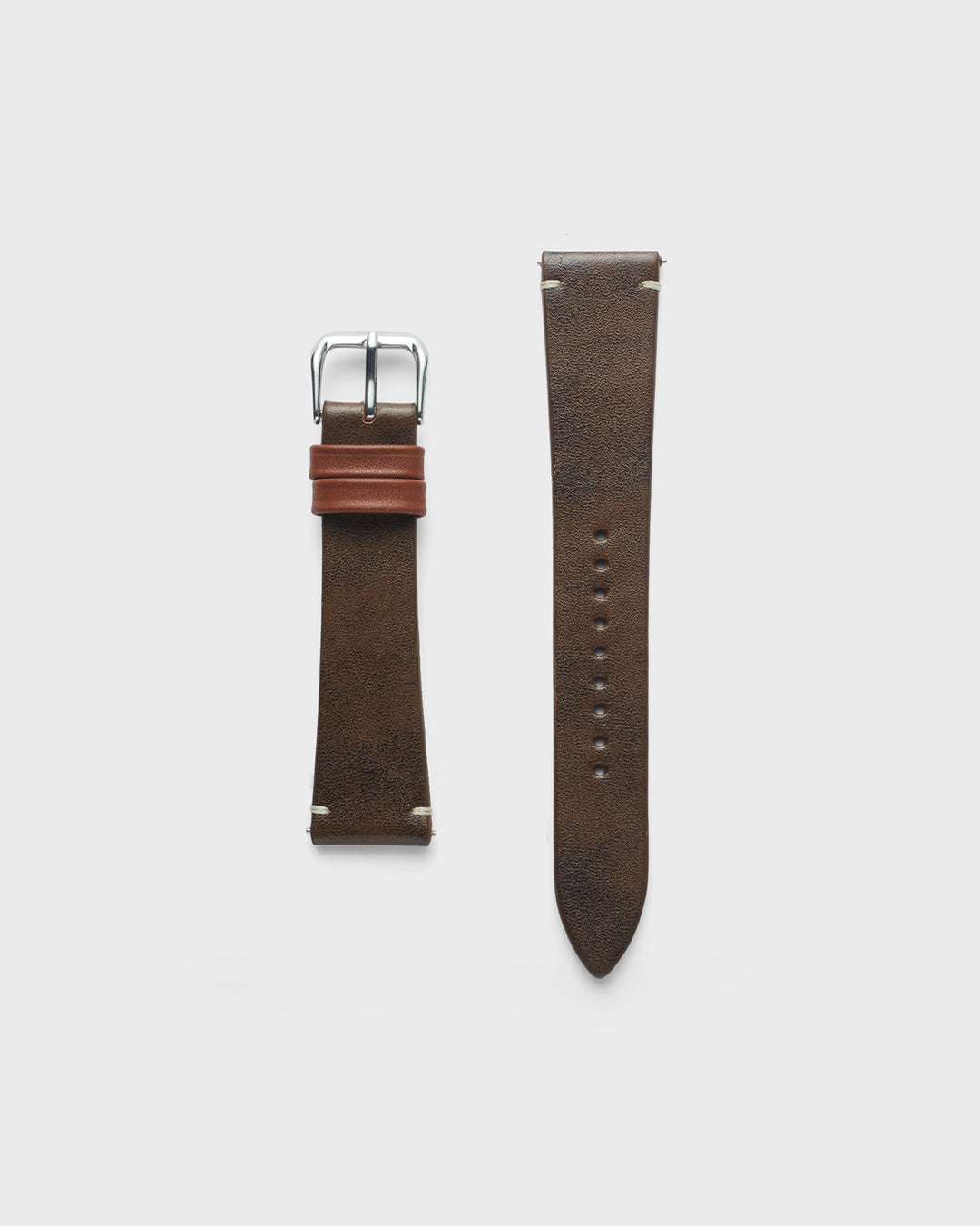 INTRO STRAP - FOR QUARTZ, MECHANICAL & SMART WATCHES [Duo Stitch in Fine Indian Leather] My Store