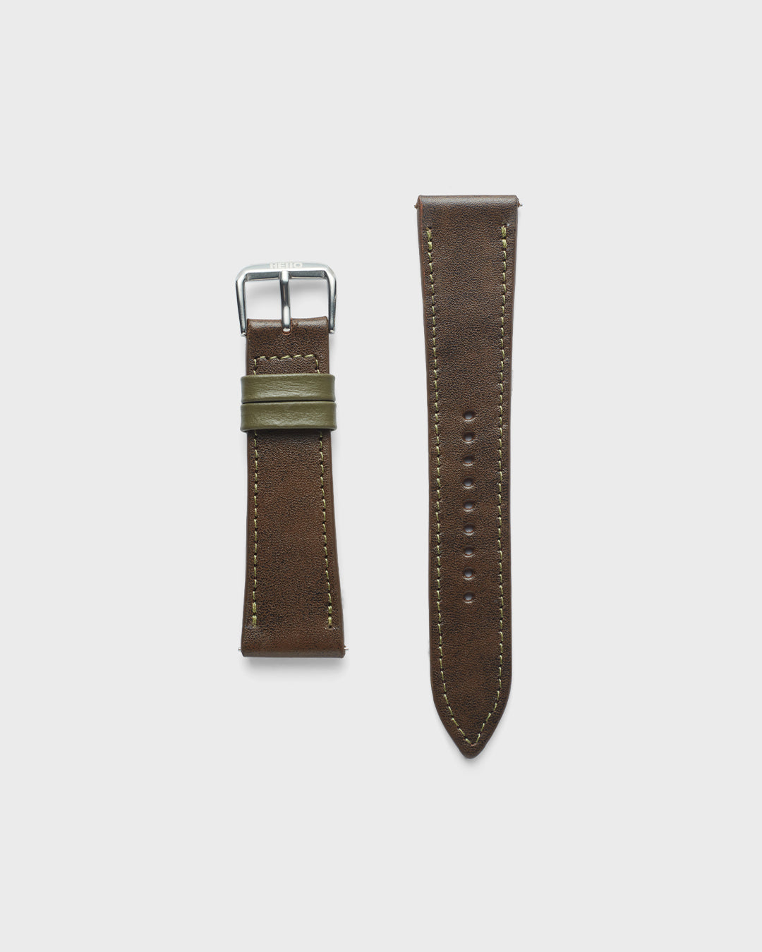 INTRO STRAP - FOR QUARTZ, MECHANICAL & SMART WATCHES [Parade Stitch in Fine Indian Leather] My Store