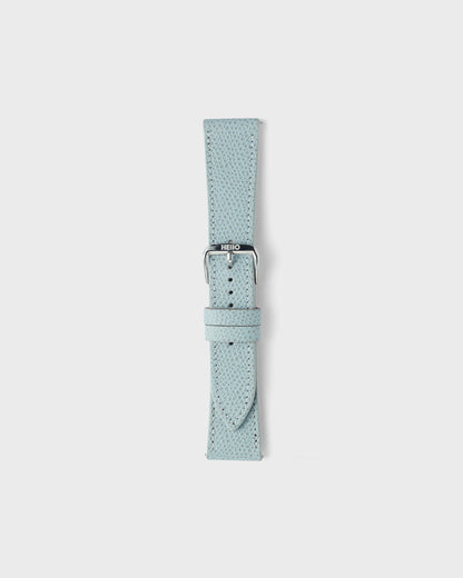 FRESH PEWTER__INTRO STRAP - FOR QUARTZ, MECHANICAL & SMART WATCHES [Parade Stitch in Italian Epsom Leather] My Store