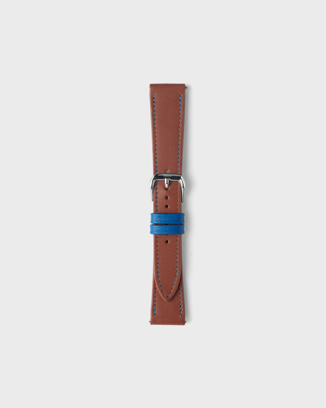 WINDSOR TAN__INTRO STRAP - FOR QUARTZ, MECHANICAL & SMART WATCHES [Parade Stitch in Fine Indian Leather] My Store