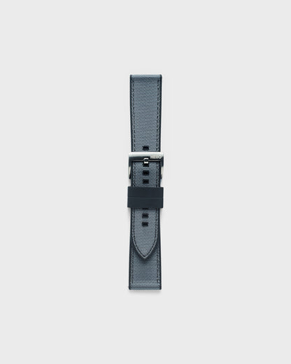 MATE STRAP - Grey Rubber Watch Strap 100% Vegan