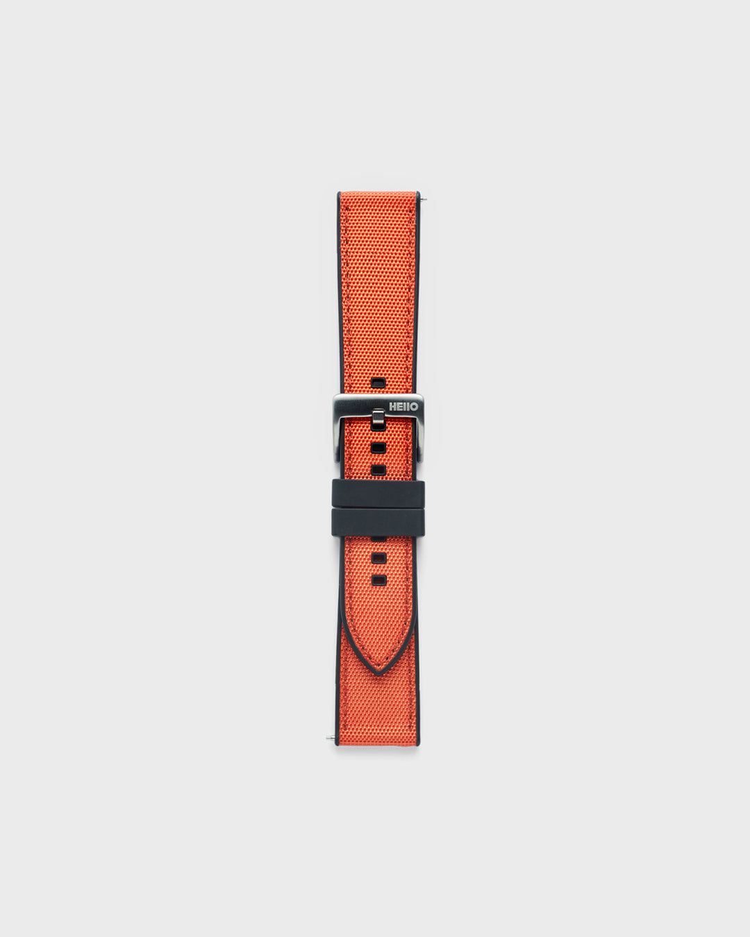 Coral__MATE STRAP - FOR QUARTZ, MECHANICAL & SMART WATCHES [Parade Stitch in Sailcloth & FKM Rubber] My Store