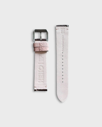 Chocolate Rose__Pink Watch Strap Leather