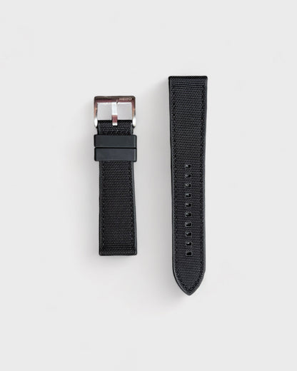 Submarine__ Black 100% Vegan watch strap