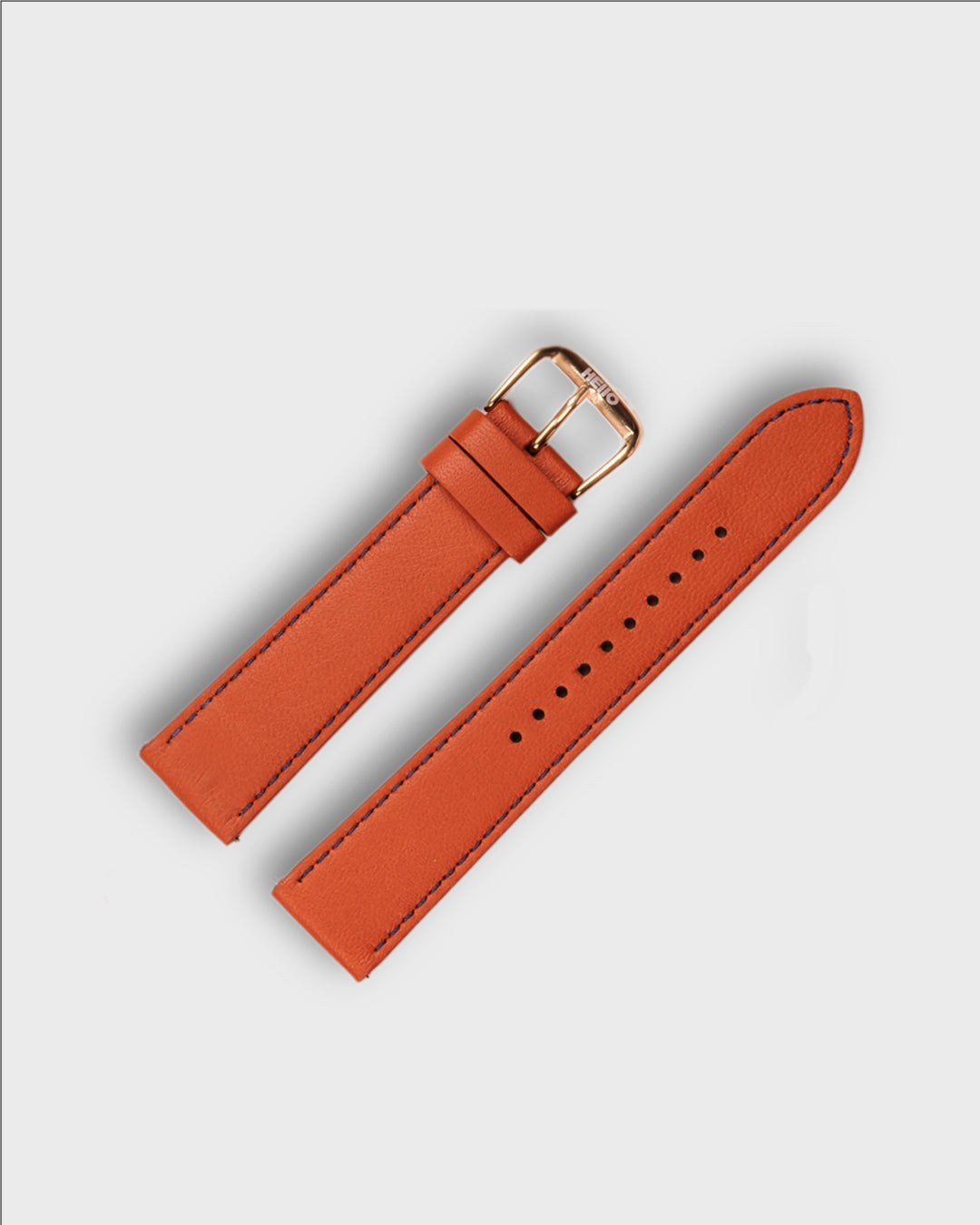 CARROT ORANGE__watch strap for orange dial